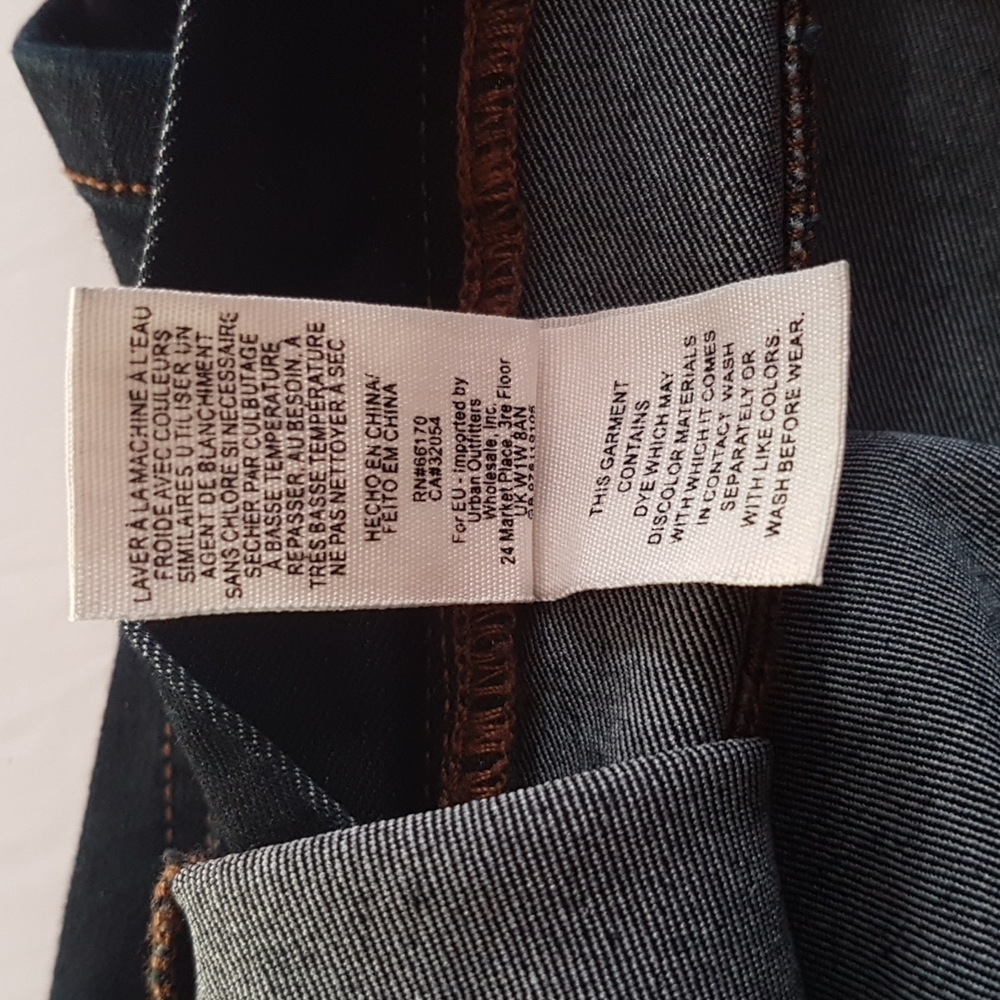 FREE PEOPLE Radar Love High Waist Denim Shorts 27 - Picture 9 of 11